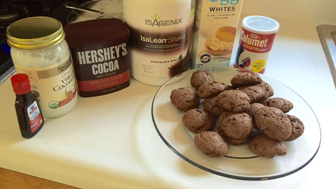 Thin Mint Protein Cookies!